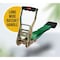 Mytee Products 2 inx30 ft Green Ratchet Straps w/ Flat Hooks 3333 # WLL Hi Visibility Tie Down, 20PK RS230Gx20 - alternate 3