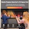 Edendirect 36 in. 3-Sided Freestanding Electric Fireplace Insert in Black with 13-Flame Colors, Remote Control ZR-BL36 - alternate 5