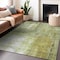 Homeroots 8' X 10' Sage Ivory And Brown Abstract Washable Indoor Outdoor Area Rug 603626 - alternate 2