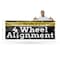 Signmission 4 Wheel Alignment, 48 Inch x 120 Inch, Vinyl Banner B-120-30451 - alternate 2