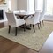 Homeroots 5' X 8' Ivory And Brown Abstract Washable Indoor Outdoor Area Rug 597047 - alternate 5