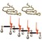 Mytee Products Chain Binder Kit - 4Pc 3/8in-1/2in Folding Binder & 4Pc 3/8inx36ft Safety Chain, 4PK CBFHSO38x4-SC3836x4-KIT - alternate 3