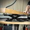 Trend Tool Technology Adjustable Miter Saw Roller Stand, 140 lbs Capacity, Height 2-6.3 inches, R/STAND/A U*R/STAND/A - alternate 3