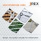 Jrex Safety Galvanized Steel Hook and Eye Turnbuckle - 5/16" x 4-1/2", 20PK GTB516-JR-HE-20PK - alternate 2