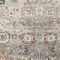 Homeroots 2' X 3' Blue and Orange Floral Stain Resistant Indoor Outdoor Area Rug 531508 - alternate 3