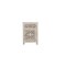 Homeroots 30" Distressed White One Drawer Carved Floral Solid Wood Nightstand 521198 - alternate 6