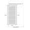 Sartodoors Sliding French Pocket Door with Planum 0990 White 42x80 Solid Core Modern Interior PLANUM0990PD-BEM-42 - alternate 3