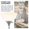 Newhouse Lighting 71 in. Henry Floor Torch Lamp, LED Standing Lights for Living Room, Silver NHFL-HE-SI - alternate 3