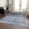 Homeroots 10' X 14' Gray Ombre Washable Indoor Outdoor Area Rug 563654 - alternate 3