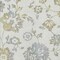 Homeroots 9' X 12' Ivory Gray And Gold Floral Washable Indoor Outdoor Area Rug 589480 - alternate 4