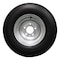 Antego Single 205/65-10 20.5x8.0-10 10 ply Load Range E Trailer Tire Wheel - 5 Lug Galvanized Rim A1060037057581020580010 - alternate 1