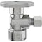 Do It Best 1/2'' FIP x 1/4'' OD Chrome-Plated Brass Quarter Turn Angle Valve DIB46PCLF - alternate 2