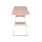 Homeroots Modern Geo Beech Home Office Table With Storage Shelves 475979 - alternate 2