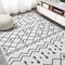 Jonathan Y Nokat Tribal Bohemian Ivory/Black 3 ft. x 5 ft. Indoor/Outdoor Area Rug SMB131D-3 - alternate 5