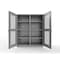 Strong Hold 14 GA Extra Heavy Duty Double Shift Ventilated (Hex) Cabinet 56-DS-H-246-L - alternate 1