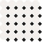 Daltile Daltile Octagon and Dot 2 x 2 Ceramic Mosaic Wall & Floor Tile in White/Black, 10PK 65012OCT21MS1P2 - alternate 1