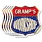 Signmission Gramp's Workshop, 4 inch X 4 inch, Vinyl Decal, 5PK SHI-D-5PACK-4-489-GRAMP - alternate 1