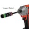 Klein Tools Quad-4 Heavy-Duty Impact Flip Socket, Metric, 6-1/2-Inch Shaft, 2-Piece 6512MQS - alternate 3