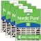 Nordic Pure 20x25x5 Pleated Air Filter, High Capacity, Electrostatically Charged Synthetic Media, MERV 13, 4 PK 20x25x5ABM13-4 - alternate 1