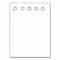 Alliance Laser Cut Sheets, 92 Bright, Side: 5-Hole Punched, 20 lb Bond Weight, 8.5 x 11, White, 2500PK 30750-AA - alternate 2