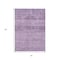 Homeroots 5' X 8' Plum And Purple Medallion Washable Indoor Outdoor Area Rug 616125 - alternate 2