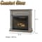 Comfort Glow Dual Fuel Ventless Gas Fireplace w/ Remote Heats Up To 1200 sq ft GFD4605R - alternate 5