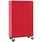 Sandusky Lee Wardrobe Cabinet, 78 in H, 46 in W, 24 in D, Keyed, 1 Shelves TAWR462472-01 - alternate 2