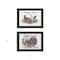 Homeroots Set Of Two Chickens and Autumn Black Framed Print Wall Art, 2PK 407074 - alternate 2
