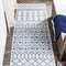 Jonathan Y Kafel Tribal Bohemian Ivory/Blue 2 ft. x 10 ft. Indoor/Outdoor Runner Rug SMB130C-210 - alternate 1