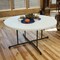 Lifetime 5 ' Wht Granite Round Commercial Folding Table 5402 - alternate 1