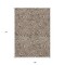 Homeroots 9' X 12' Brown And Beige Abstract Washable Indoor Outdoor Area Rug 598960 - alternate 4