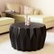 Homeroots 29" Black Solid Wood Round Coffee Table 523614 - alternate 3