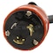 Ac Works NEMA 5-20, NEMA L5-20, 10 ft, Orange L520PDU-010 - alternate 4