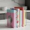 Acrimet Clear Plastic Bookends 1 Pair, Book Holder (Clear Crystal), 2PK 290.1 - alternate 3