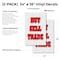 Signmission Buy Sell Trade, Vinyl Decals Only 24 Inch x 36 Inch, Vinyl Decal, 2PK DSB-2436-2PACK-Buy Sell Trade - alternate 2