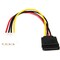 Rocstor 6IN 4 PIN MOLEX TO LEFT ANGLE Y10C214-B1 - alternate 2