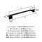 Amerock Mulholland Oil Rubbed Bronze Traditional 18 in 457 mm Towel Bar BH36023ORB - alternate 3