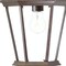 Homeroots XL Dark Brown Swing Arm Hanging Lantern Wall Light 398604 - alternate 3