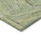 Homeroots 10' X 14' Green And Olive Green Geometric Washable Indoor Outdoor Area Rug 594784 - alternate 4