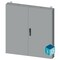 Siemens ALPHA 160 DIN wall mounted board with mounting kit for modular devices and 8GK1082-5KK41 - alternate 2