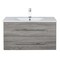Cutler 36 in KatoWall Hung Vanity DORATO w/top FV-DORATO36 - alternate 1