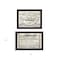 Homeroots Set Of Two Family Values 3 Black Framed Print Wall Art, 2PK 406148 - alternate 2