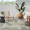 Homeroots 6' X 9' Ivory And Green Palm Leaf Indoor Outdoor Area Rug 550177 - alternate 4