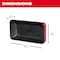 Milwaukee Tool PACKOUT Large Magnetic Bin, 8.7 in L x 6.1 in W x 3.1 in H, Plastic, Red 48-22-8071 - alternate 8