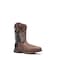 Durango Men's Waterproof Western Work Boot, 7 W, Steel Toe, 11 in H, Chocolate Safari/Elephant Black DDB0176 - alternate 1