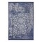 Homeroots 3' X 5' Navy Blue Machine Braided Distressed Area Rug With UV Protection 555576 - alternate 3