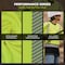 Ergodyne S Lime Class 2 Hi-Vis Long Sleeve Shirt Womens 8278BK - alternate 4