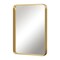 Homeroots 50" Gold Metal Framed Standing Mirror 564482 - alternate 2