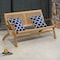 Alaterre Furniture Alaterre Weyra Outdoor Loveseat with Wood and Wicker Natural Patio Furniture Design 80-OUTD-WEYRA-BN - alternate 4