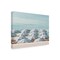 Trademark Fine Art Outdoor Canvas Art - Grace Digital Art 'Striped Beach Umbrellas' Wall Art for Patios, or Gardens 1X28446-OC1824WR - alternate 1